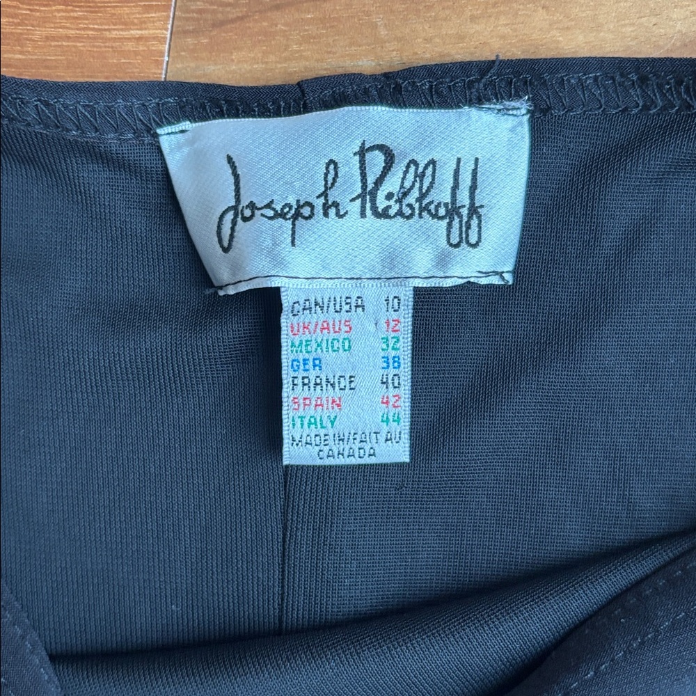 Joseph Ribkoff black dress - Picture 3 of 9
